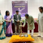 Padma Shri awardee Sitar Maestro - Ustad Shahid Parvez Khan visits Global Indian International School in Ahmedabad